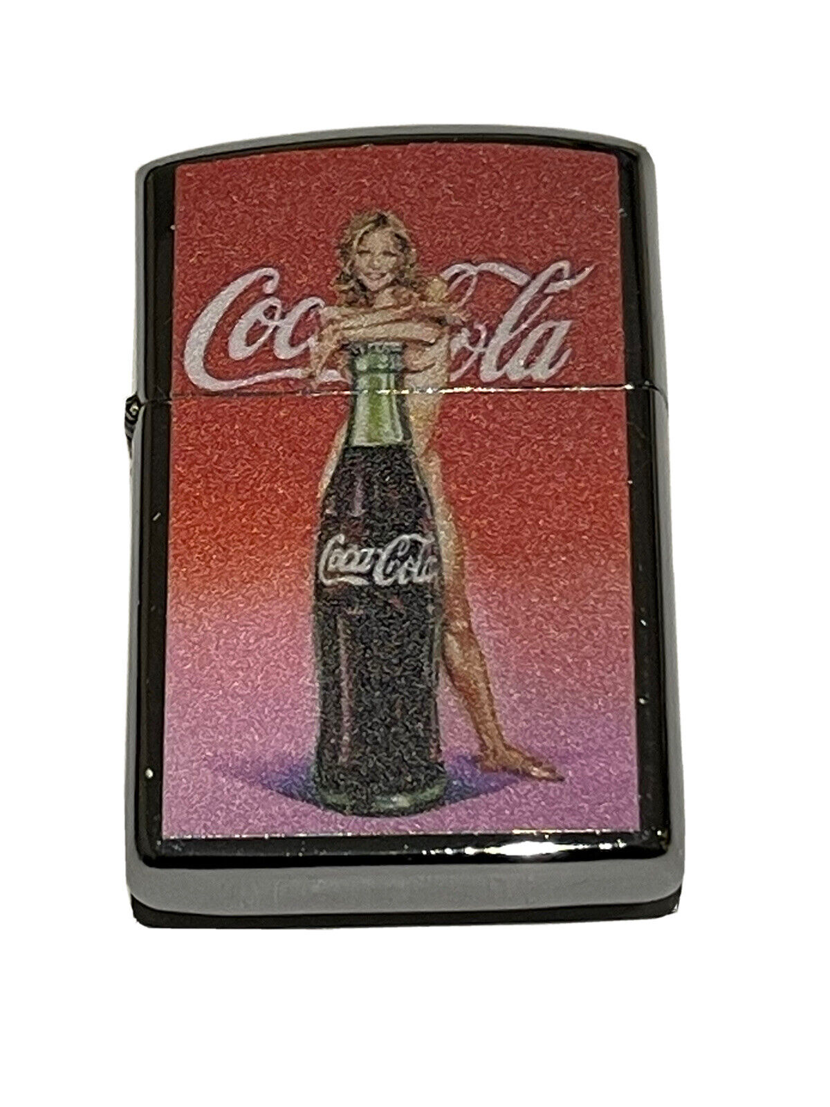 4 PCs set windproof Oil Lighters Unbranded coco cola retro tv boombox designs