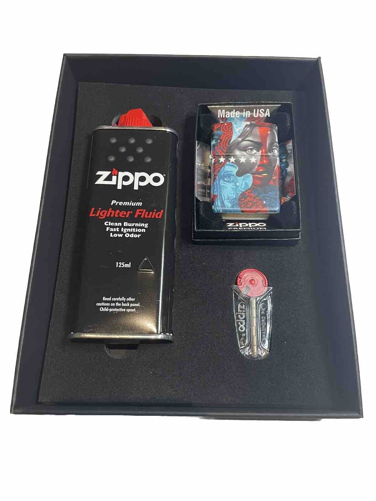 Zippo Premium Lighter Eaton Comes In Fluid Flint Luxury Gift Pack Great Gift All