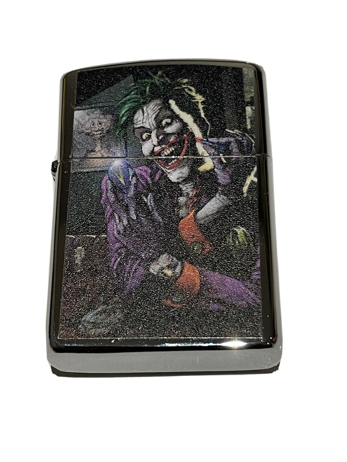 4 PCs windproof Oil Lighters Unbranded  joker king cobra coke designs quality