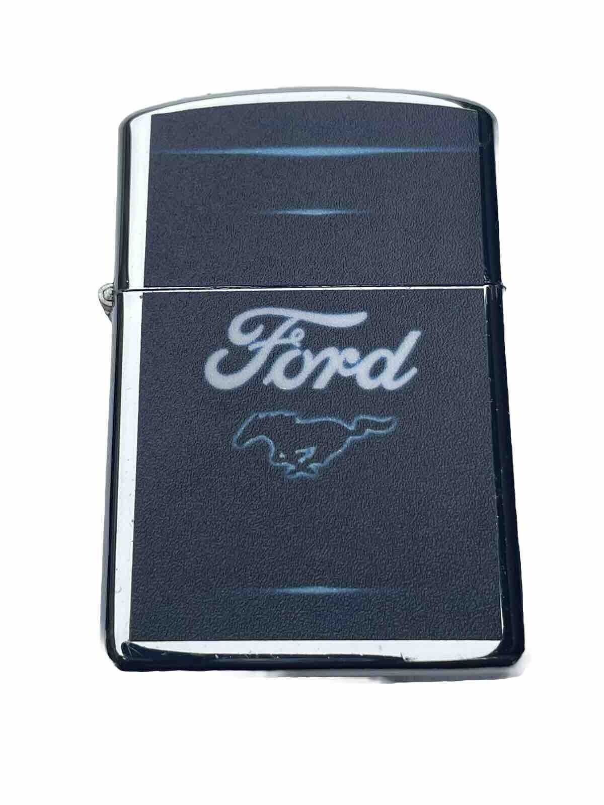 2 Pcs Windproof Oil Lighters Volkswgen Ford Novelty Designs Ligher Gift For All