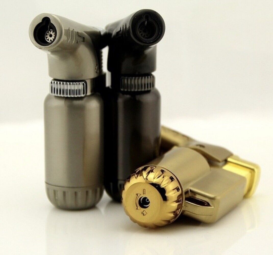 4 pcs Small Welding Torch Lighter Compact Metal Butane Jet Great Value Bargain