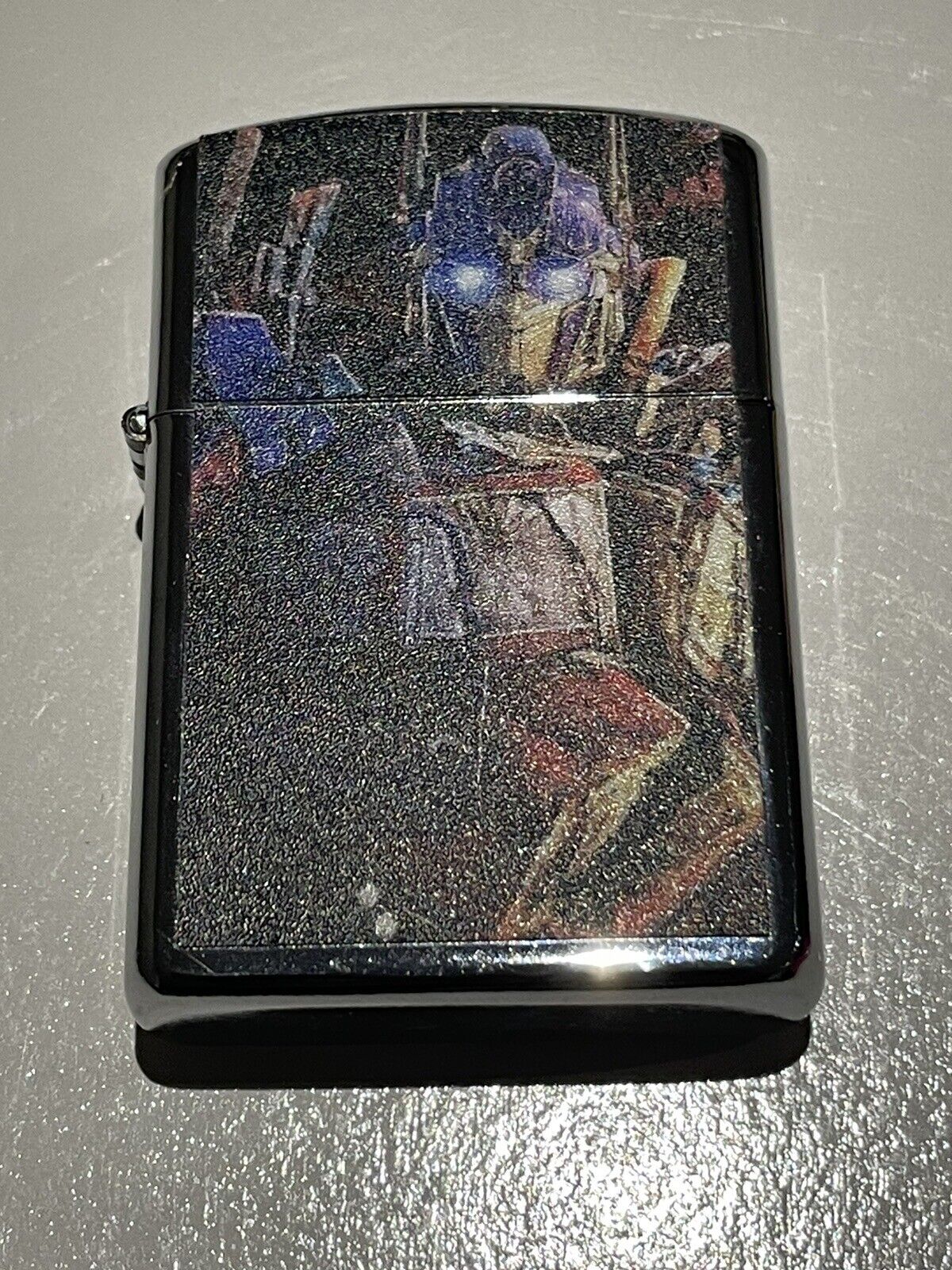 4 Pcs Windproof Oil Lighter Wolverine Thor Blk Panther Transformer