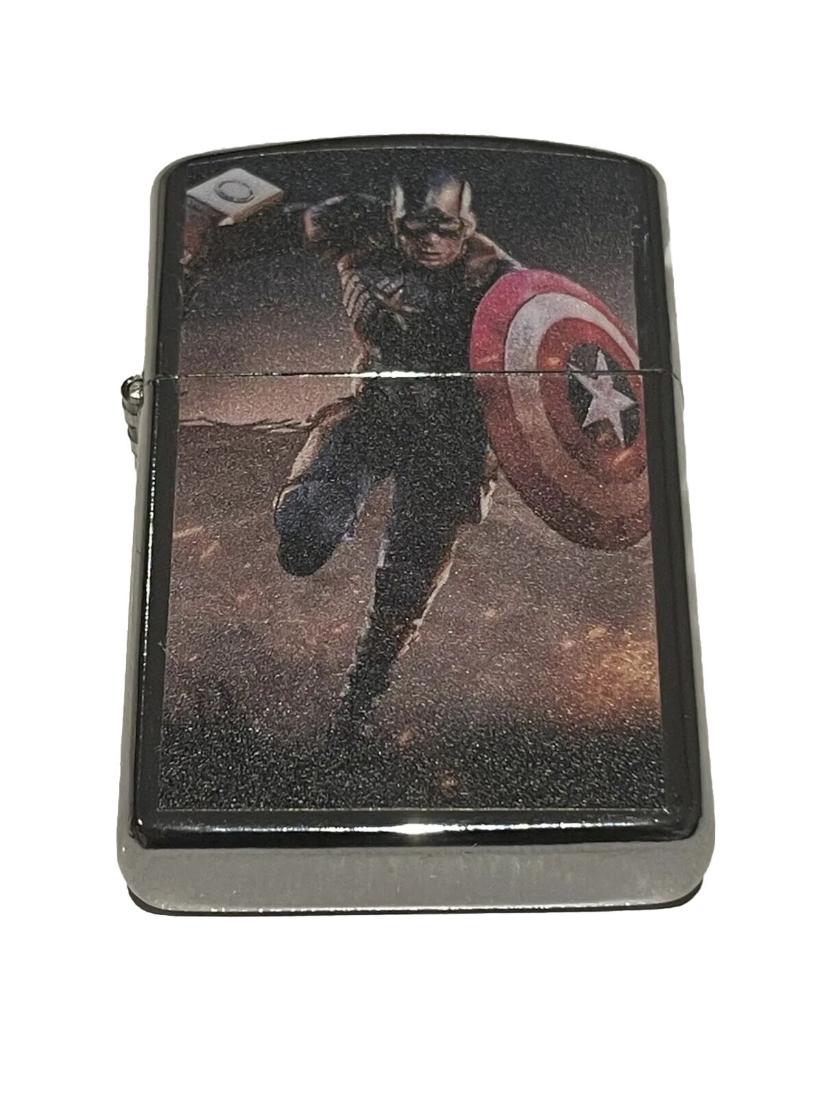 4 PCs Lighter Set Windproof Deadpool Antman Captain America Captain Marvel Set