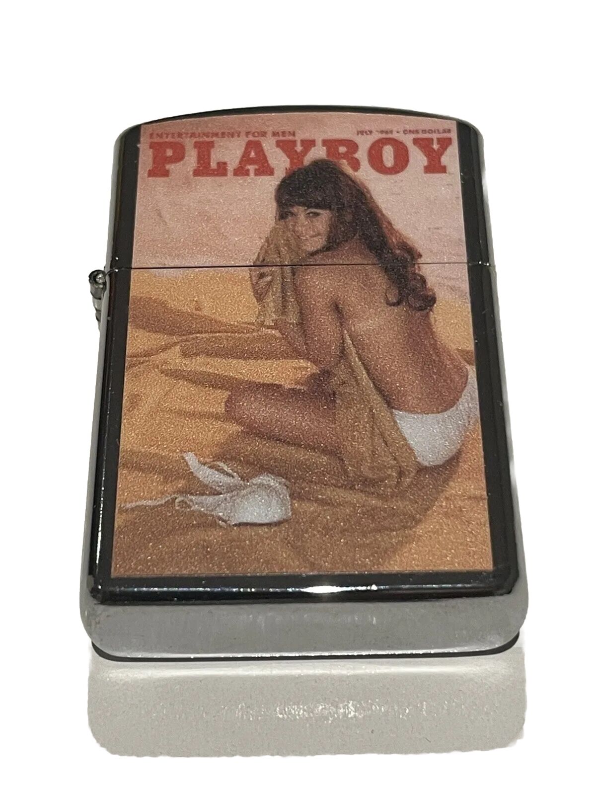 4 PCs Wind Proof Lighter Set Playboy Cover Designs Unique Lighter Set Great Gift