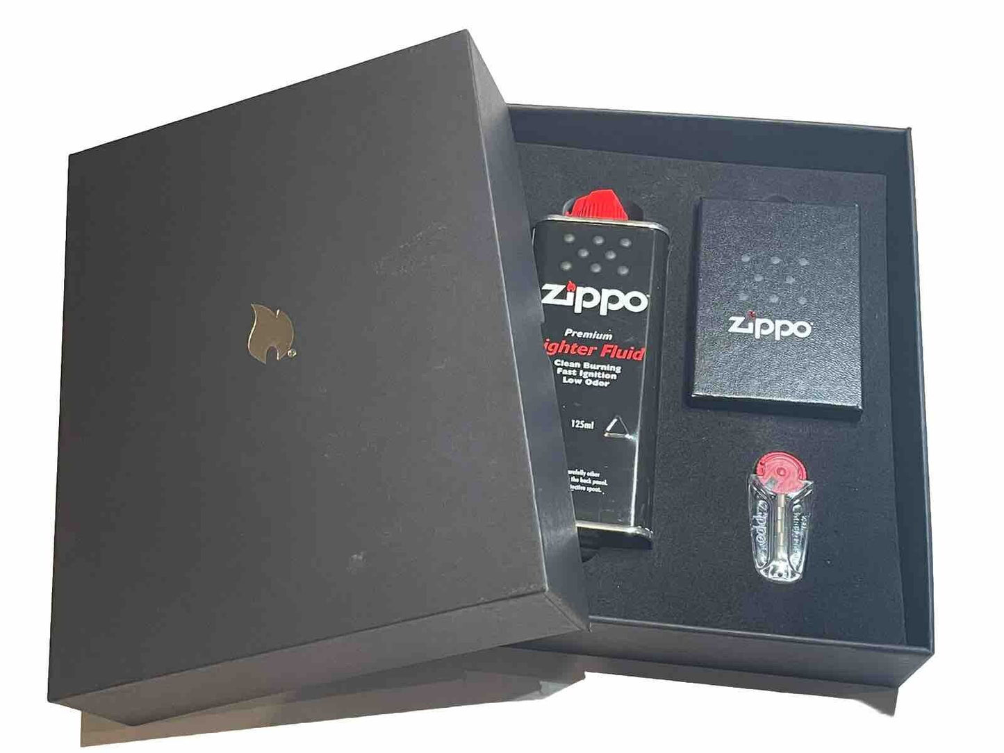 Zippo Premium Lighter Eaton Comes In Fluid Flint Luxury Gift Pack Great Gift All