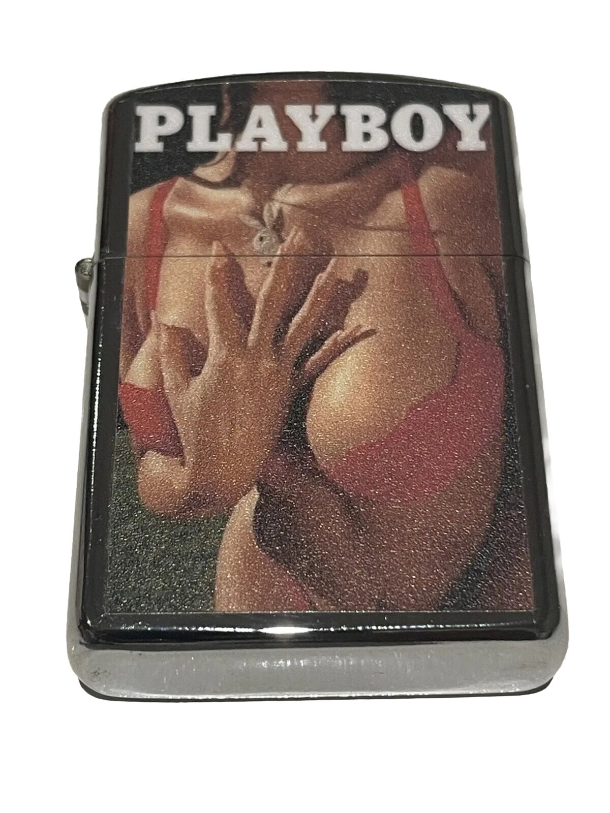 4 PCs Wind Proof Lighter Set Playboy Cover Designs Unique Lighter Set Great Gift