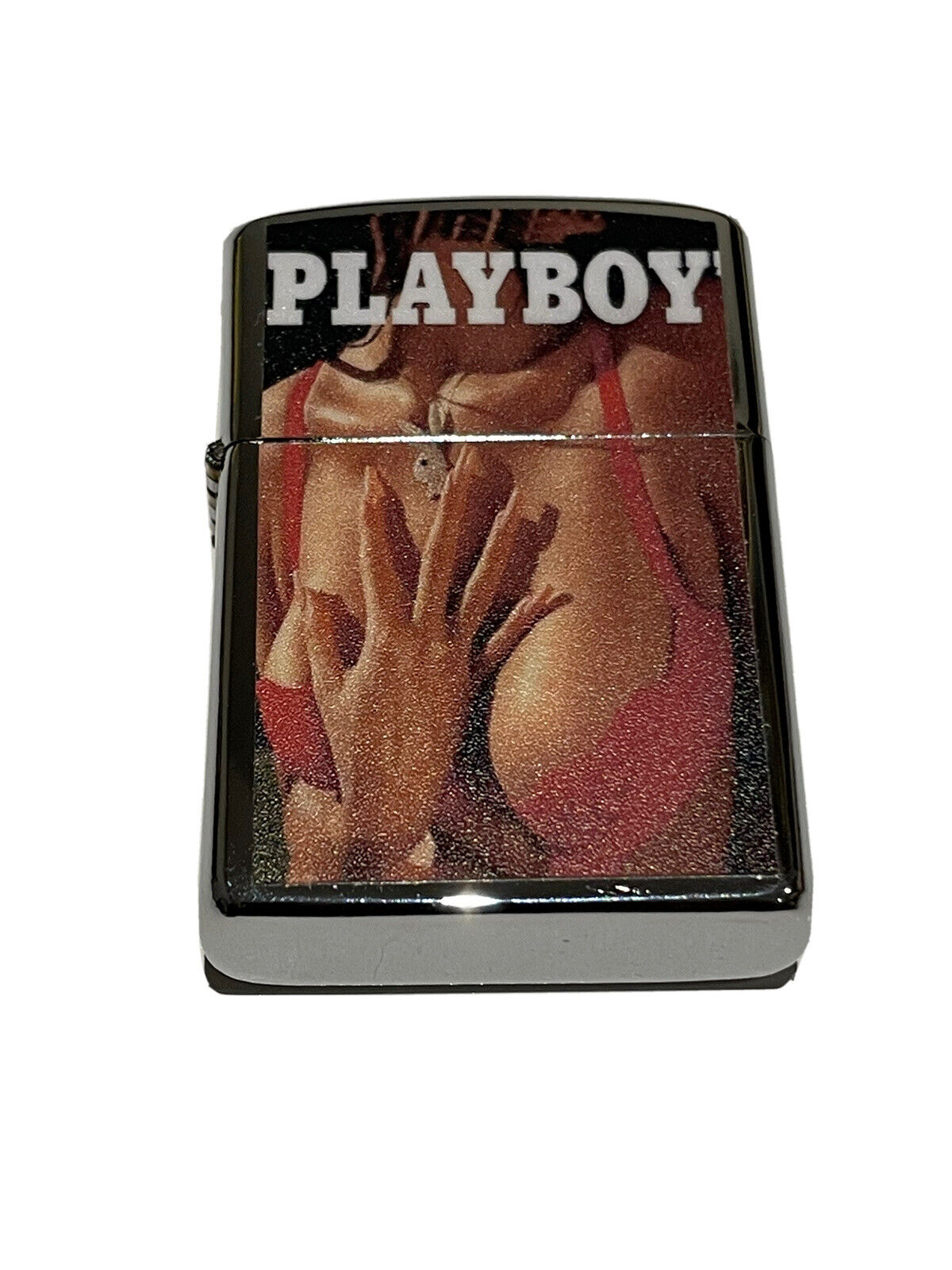 4 PCs windproof Oil Lighters Unbranded  playboy cover  designs hotel nights