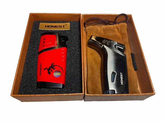 2 Pack Jet Flame Lighters Value Pack Great For Hobbies Camping Winter Butane Gas