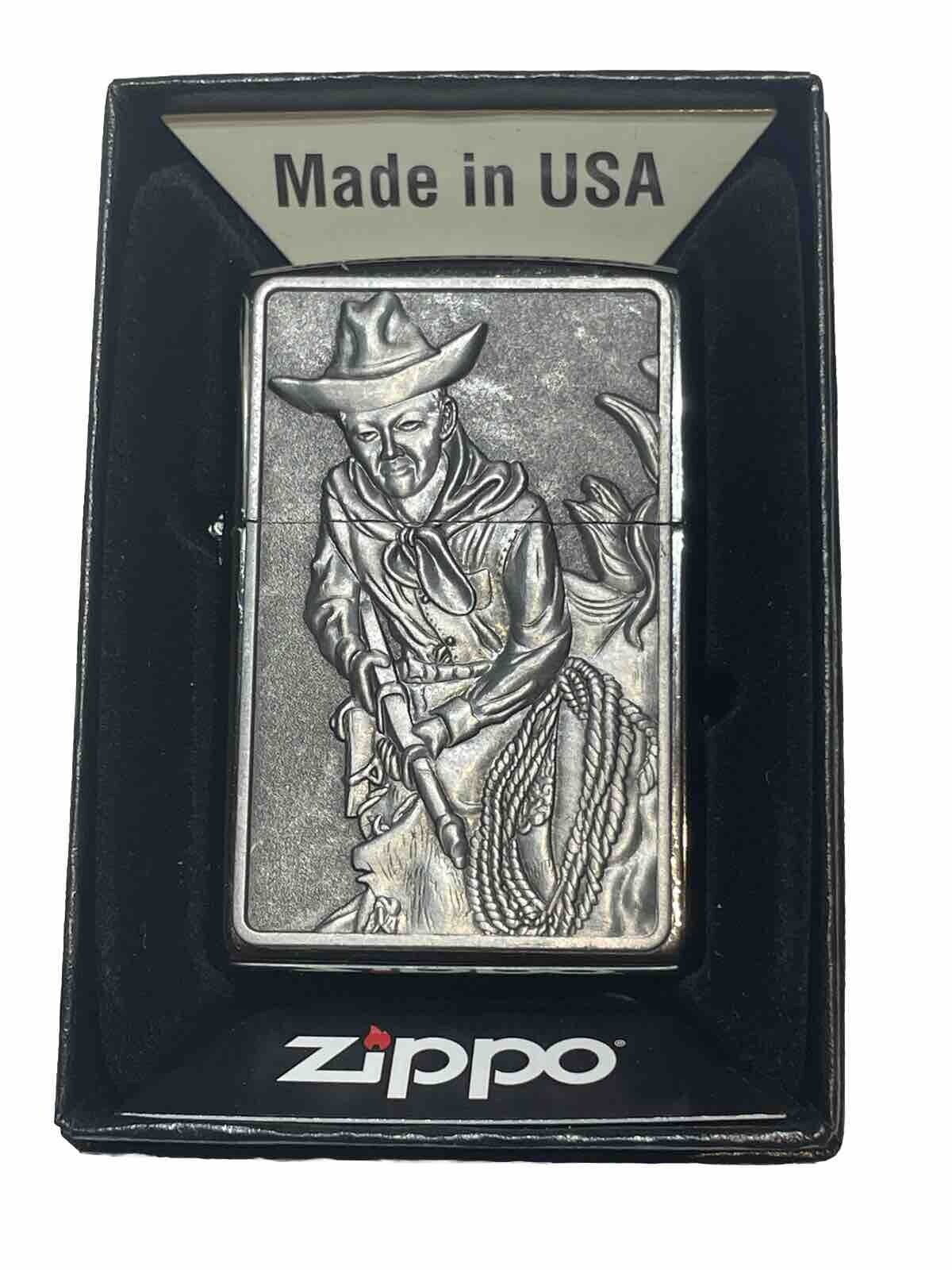 4 PCs Genuine Zippo Wild West Collections  Cowboy Gun Made In USA Bargain Price