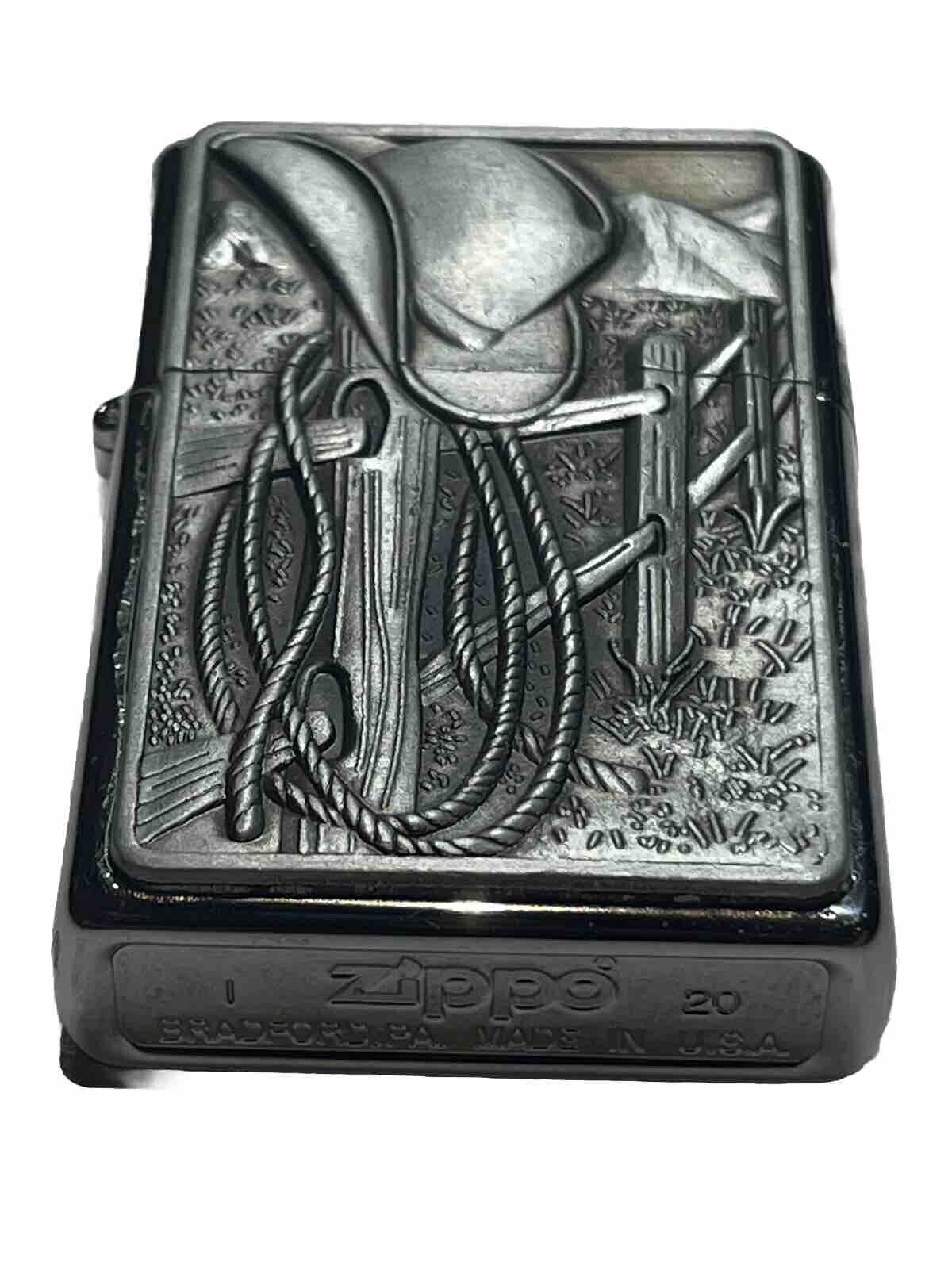 4 PCs Genuine Zippo Wild West Collections  Cowboy Gun Made In USA Bargain Price