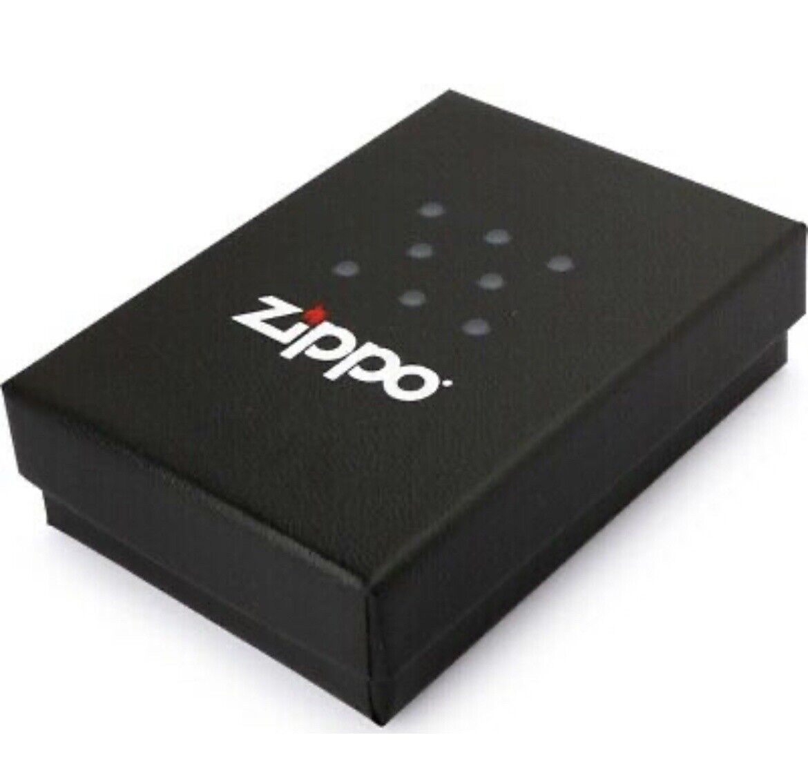 Genuine Zippo Lighter Lion Tattoo Design Candy Apple Red Windproof Collectible