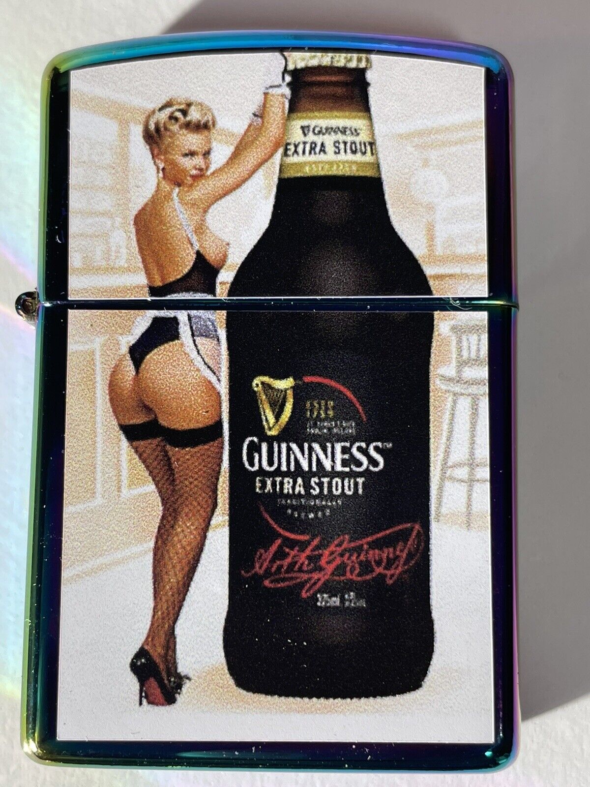 5 Nos Windproof Oil Lighters Zippo Fluid Irish Collections Great Gift Irish Luck