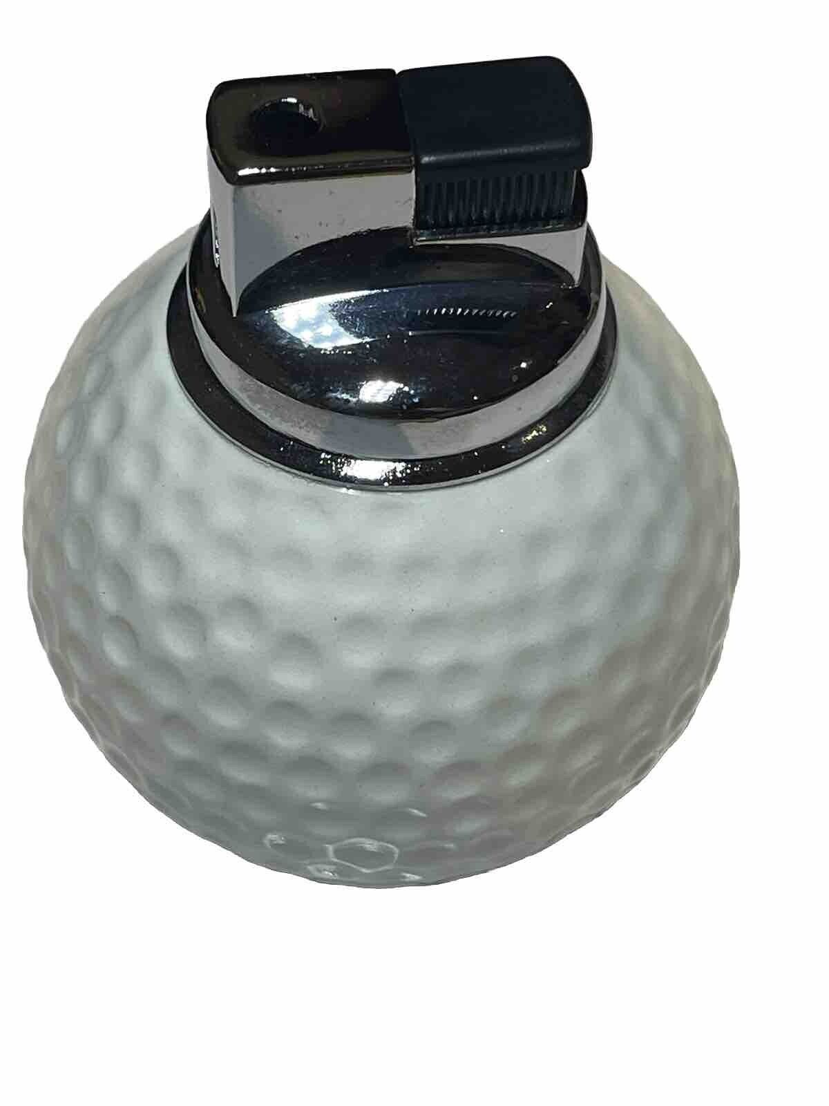 4 PCs Vintage Style Table Top Ceramic Lighters Hand ,kneel, Golf And Dice Gift