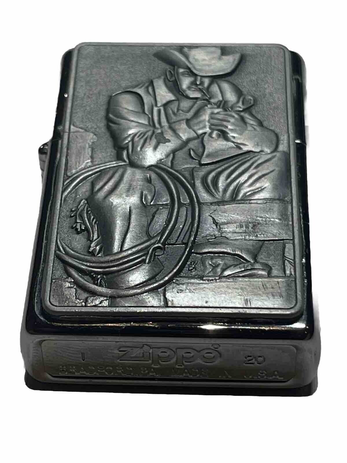 4 PCs Genuine Zippo Wild West Collections  Cowboy Gun Made In USA Bargain Price