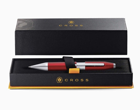 Genuine Cross Pen X Crimson Red Rollerball Pen Great Gift For All Occasions USA