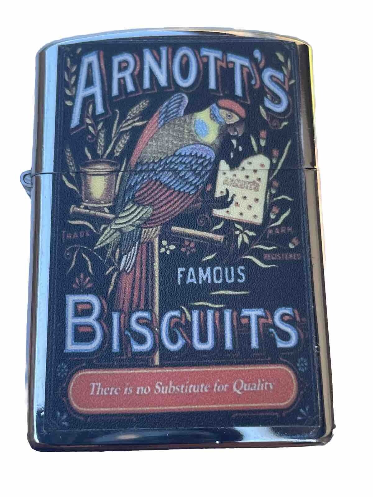 3 PCs Windproof Oil Lighter Novelty Designs Arnotts Biscuits Vegemite M&m”s Coco