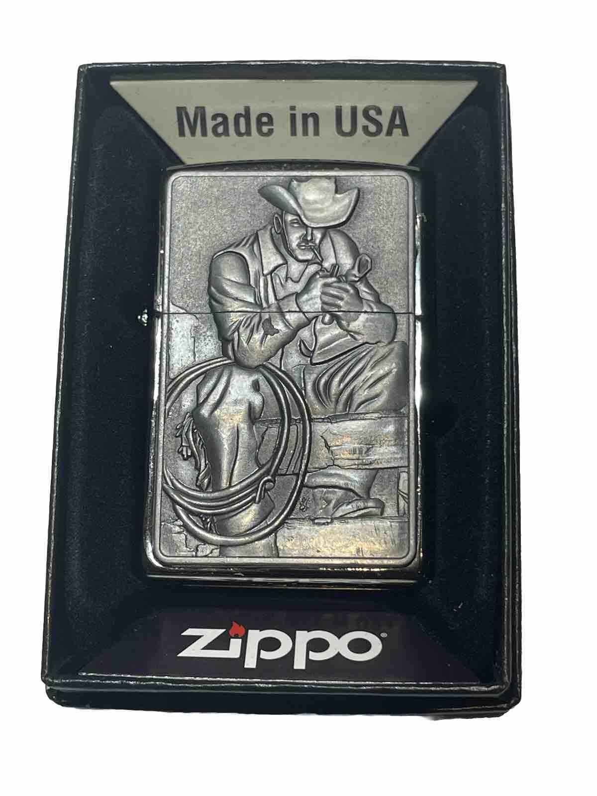 4 PCs Genuine Zippo Wild West Collections  Cowboy Gun Made In USA Bargain Price