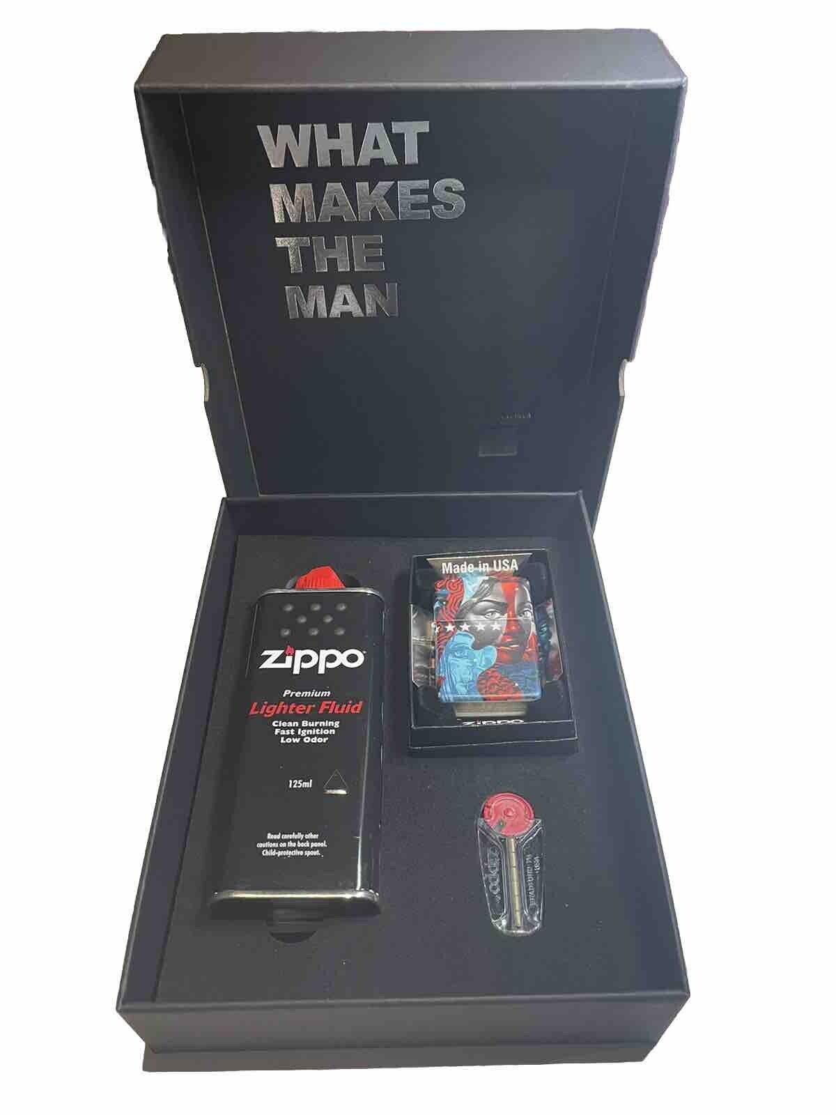 Zippo Premium Lighter Eaton Comes In Fluid Flint Luxury Gift Pack Great Gift All
