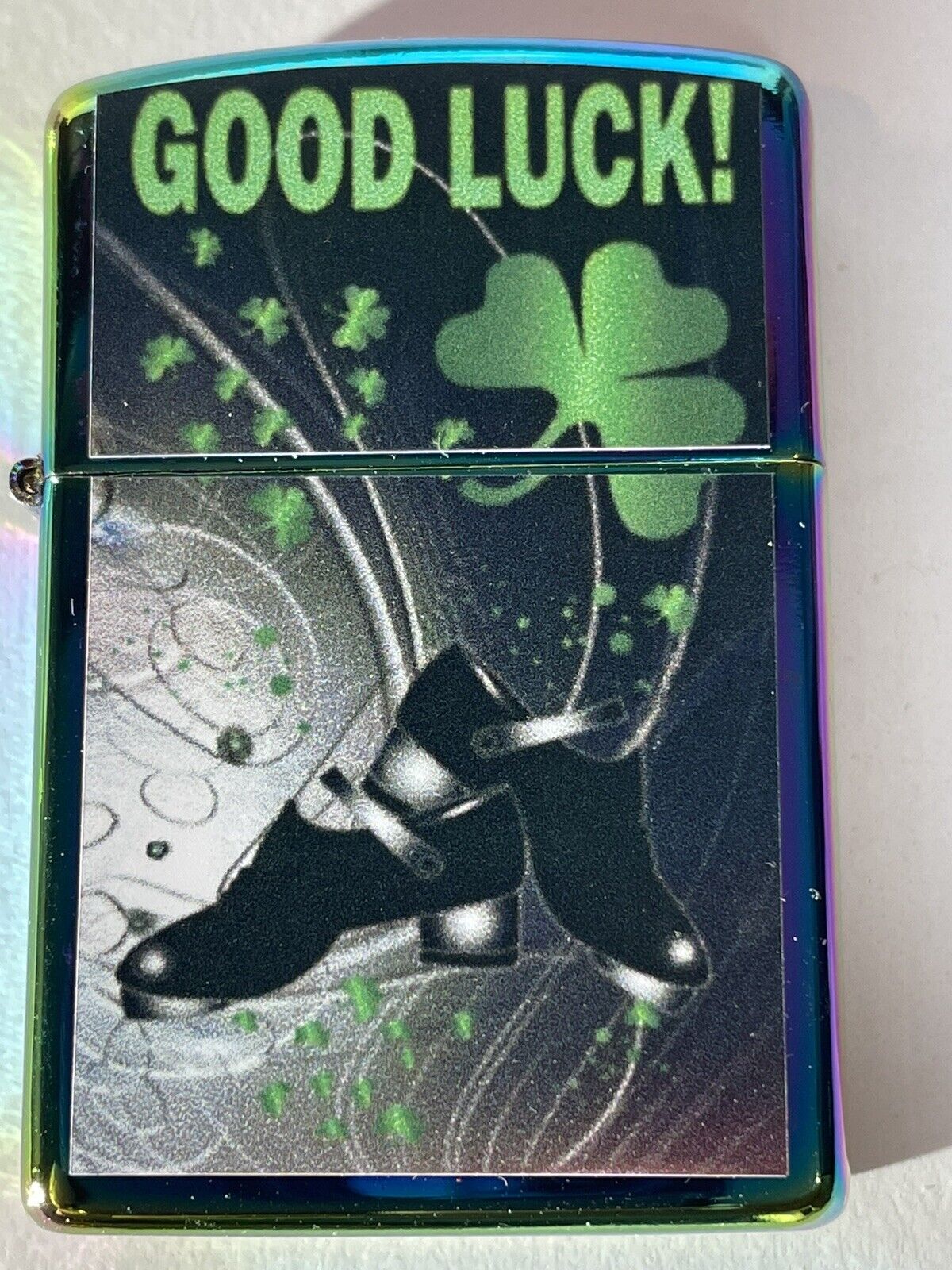 5 Nos Windproof Oil Lighters Zippo Fluid Irish Collections Great Gift Irish Luck