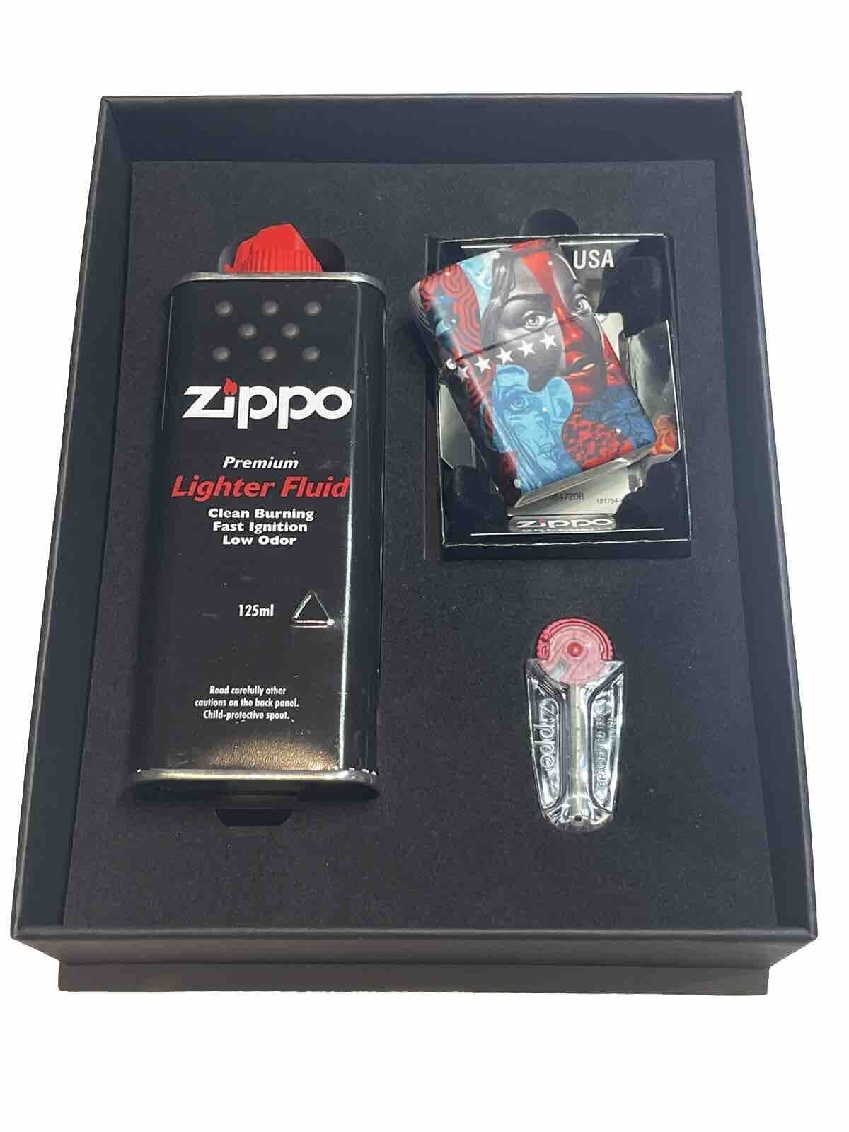 Zippo Premium Lighter Eaton Comes In Fluid Flint Luxury Gift Pack Great Gift All