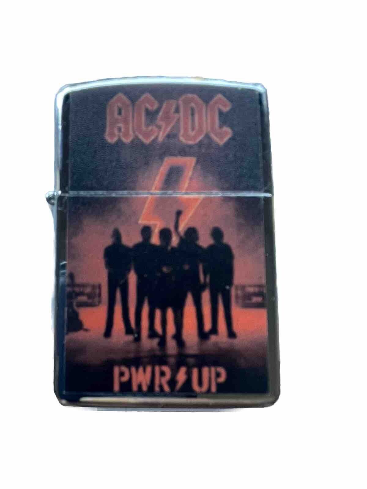 2 PCs Windproof Oil Lighters Set KFC And AC DC Band Designs  Novelty Gift