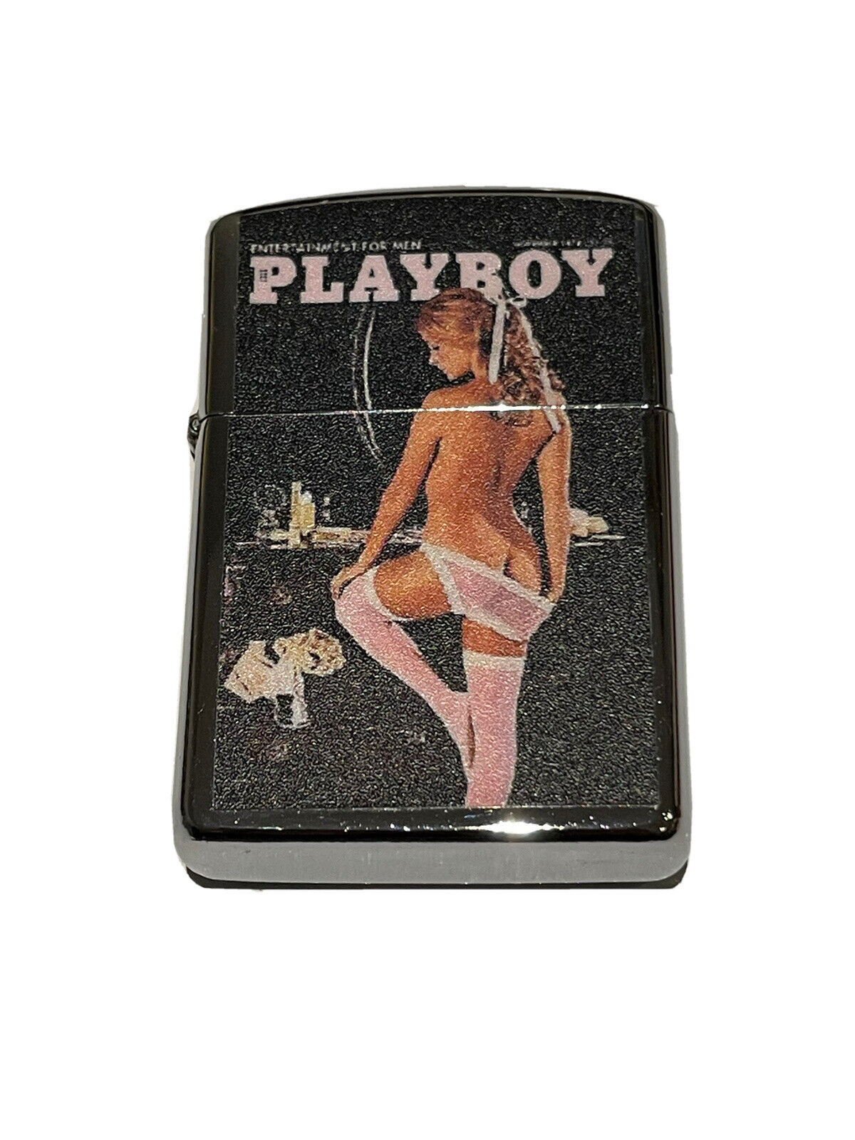 4 PCs windproof Oil Lighters Unbranded  playboy cover  designs hotel nights