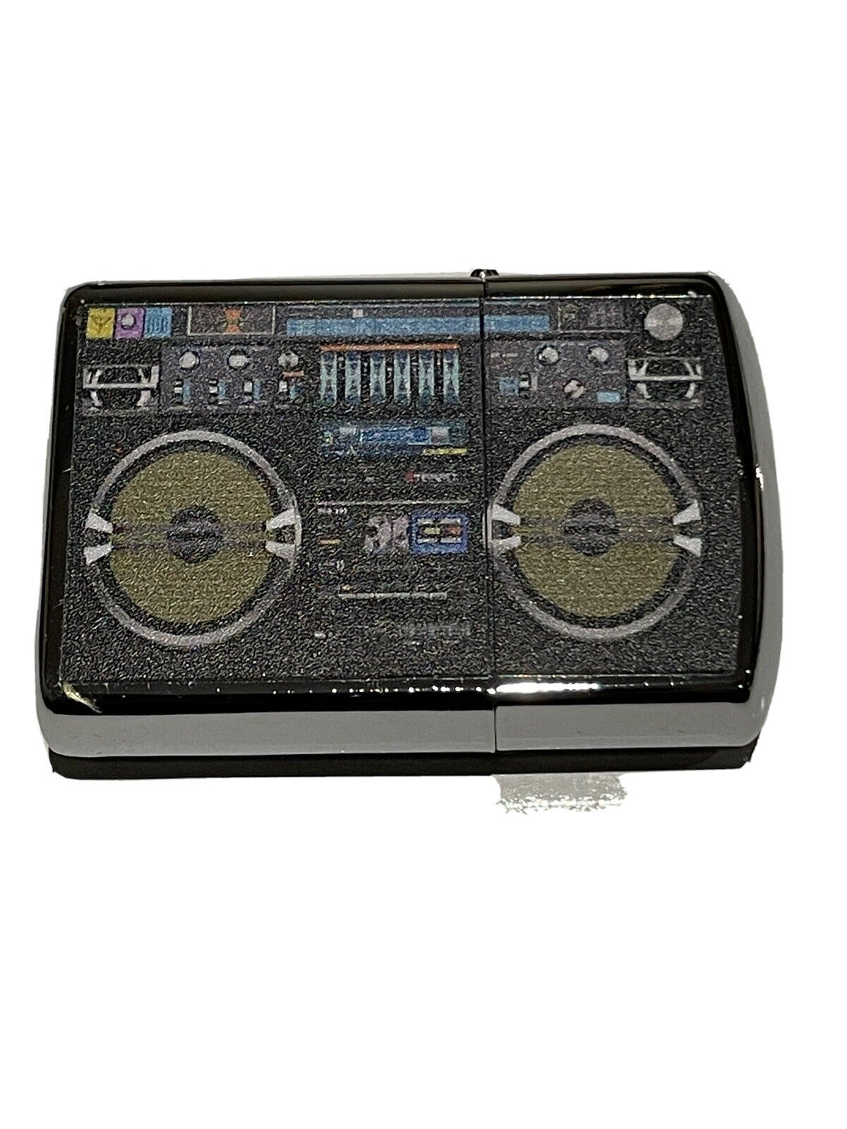 4 PCs set windproof Oil Lighters Unbranded coco cola retro tv boombox designs