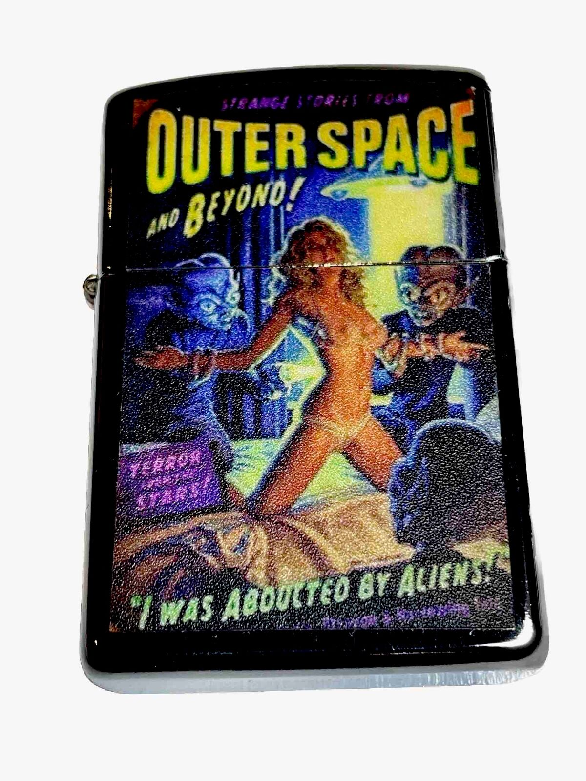 4 Pack Windproof Oil Lighters Retro Design Kerosene Oil Flip Top Lighter Oil GIF