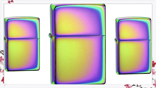 3 Pcs Rainbow Spectrum Model Unbranded Windproof Oil Lighter Unisex Gift For All